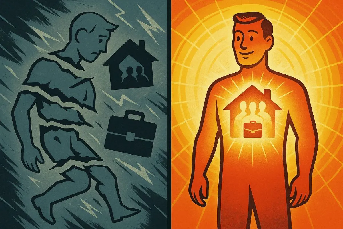 Раздвоенность в жизни